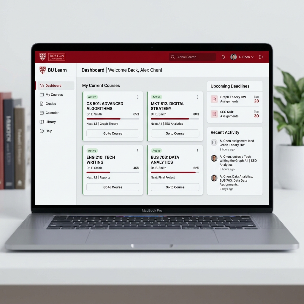 Boston EduTech LMS - iTech Global Portfolio